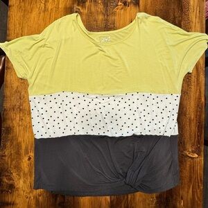 Maurices 24/7 Front Twist Top